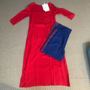 🚫Sold🚫 Shalwar Kameez salwar Kurti 2 piece palazzo tunic Kurt’s modest desi Eid